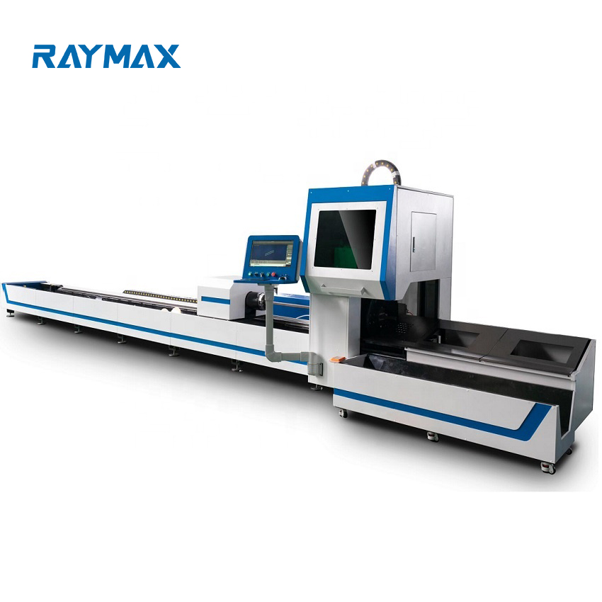 mesin pemotong laser tabung serat logam / baja potong laser kanthi 1000W / 2000W / 3000W dll