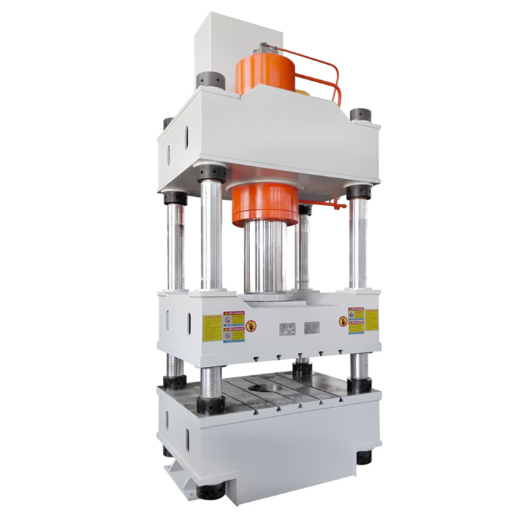 Workshop rega mesin vertikal papat kolom hydraulic press
