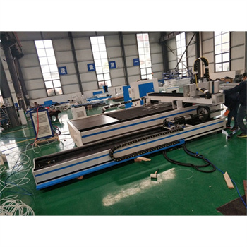 4000W serat otomatis mesin nglereni laser tutup meja pindho 4kW CNC laser steel bar cutter cutter sheet