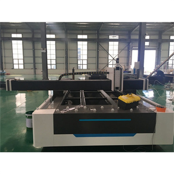 Manufaktur Fleksibel 1000w mesin pemotong laser serat cnc kanggo nglereni piring logam