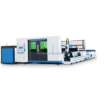 4 sumbu cnc serat baja mesin pemotong laser karo Raycus MAX sumber laser kanggo ss/cs/ms/aluminium/tembaga logam