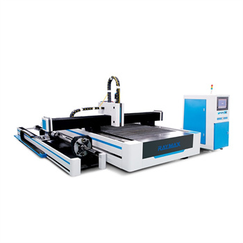 Lembaran Logam/Tabung/Pipa Cutting 1000w Fiber Laser Cutter Machine kanggo stainless steel utawa baja karbon