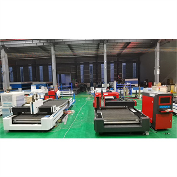 2019 Produsen Mesin Pemotongan Laser Serat CNC Laser Kanggo Mesin Piring Logam lan Tube Dual