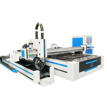 1300 * 2500 CNC Fiber Laser + CO2 Laser Two Heads Cutting Machine Price Kanggo Lembaran Logam